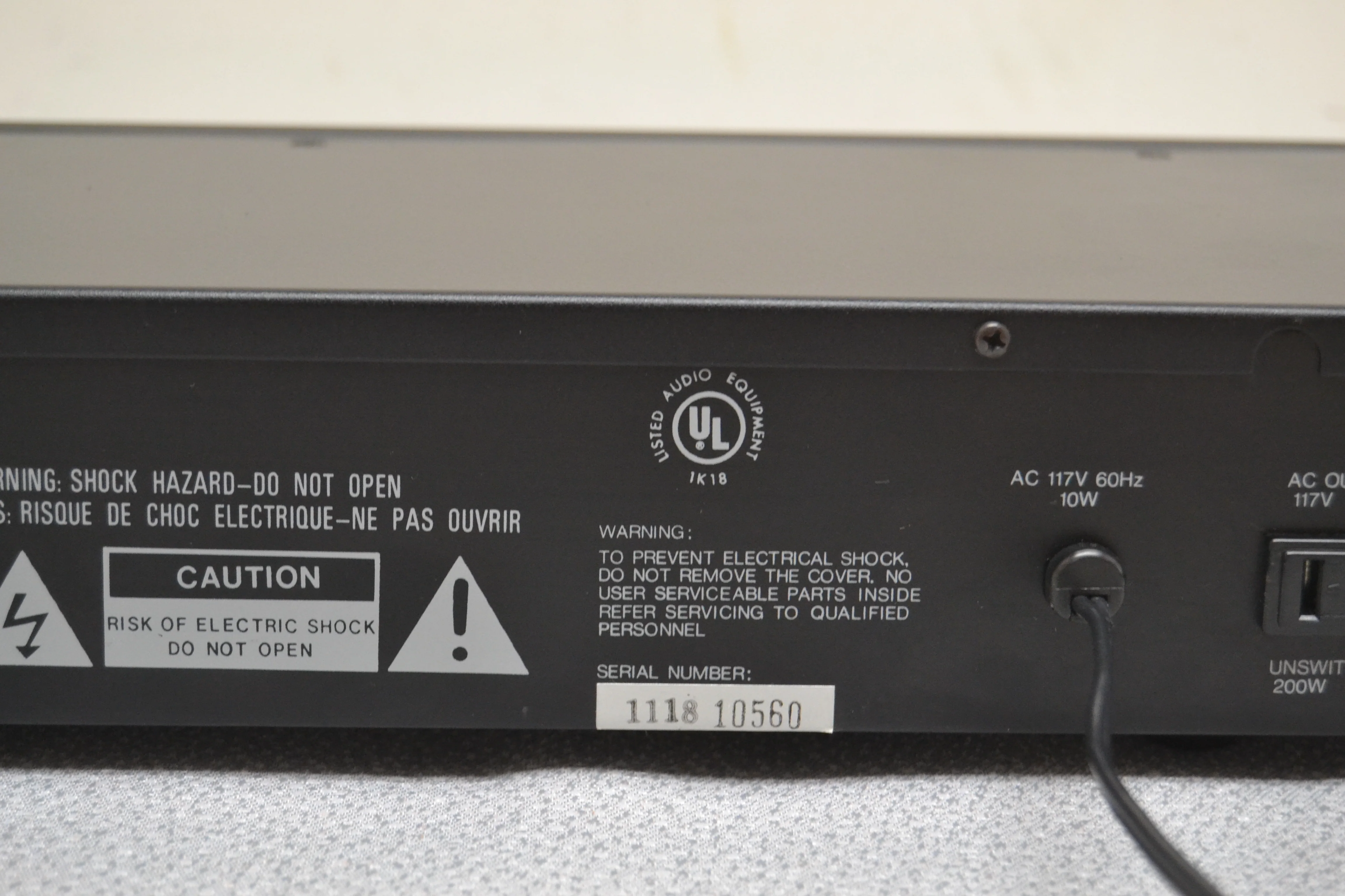 AudioSource EQ Eleven  Ten Band Stereo Graphic Equalizer - Image 12