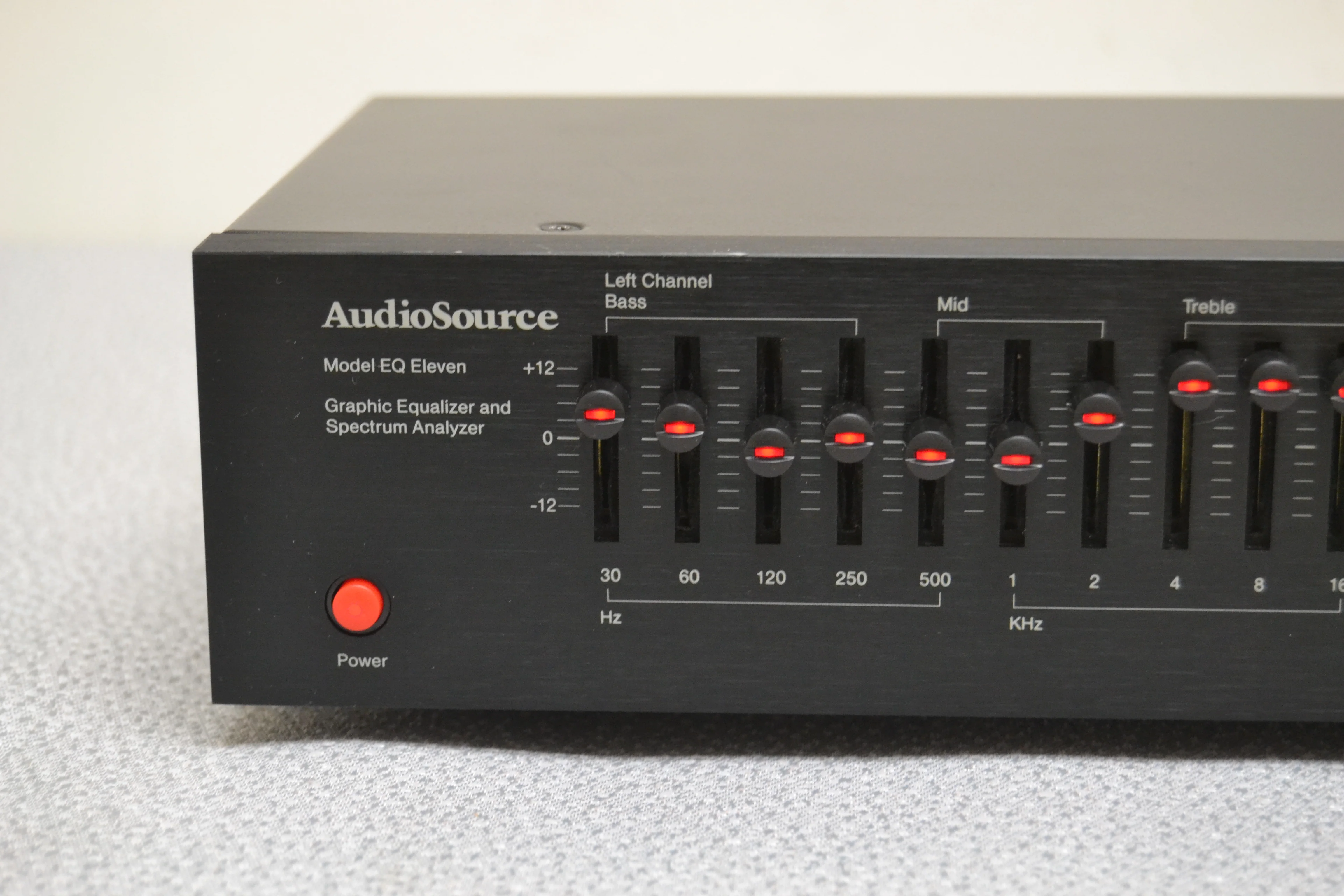 AudioSource EQ Eleven  Ten Band Stereo Graphic Equalizer - Image 2