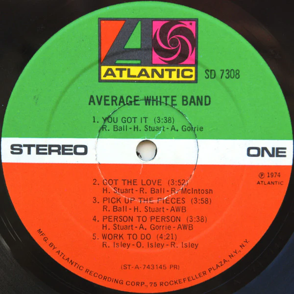 Average White Band - AWB (LP, Album, PR ) (Very Good Plus (VG+)) - Image 3