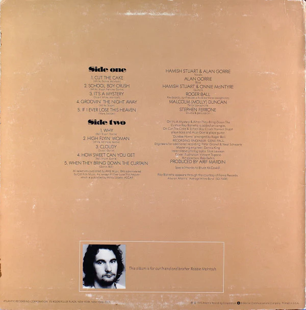 Average White Band - Cut The Cake (LP, Album, RI ) (Near Mint (NM or M-)) - Image 2