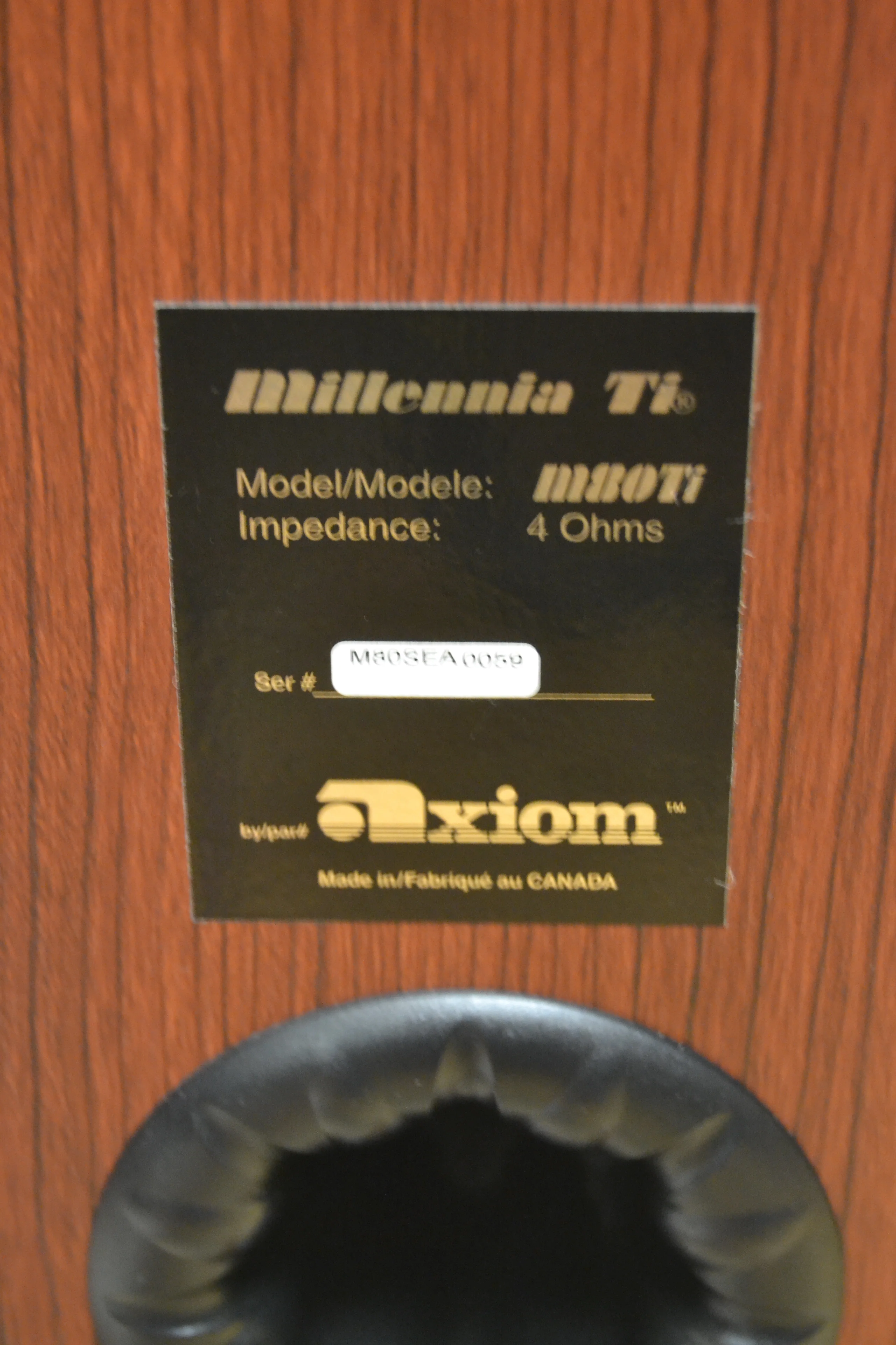 Axiom Millennia M80ti Floor Standing Speakers * Original Boxes - Image 8