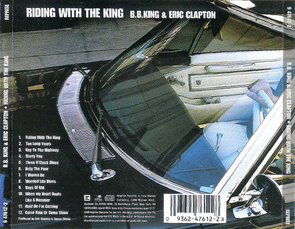 B.B. King & Eric Clapton - Riding With The King (CD, Album) (Near Mint (NM or M-)) - Image 3