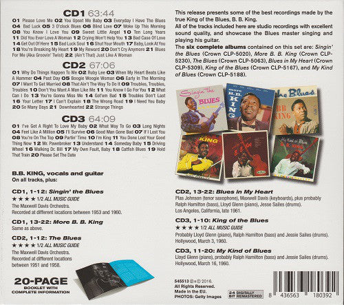 B.B. King - Essential Original Albums (3xCD, Comp) (Very Good Plus (VG+)) - Image 2