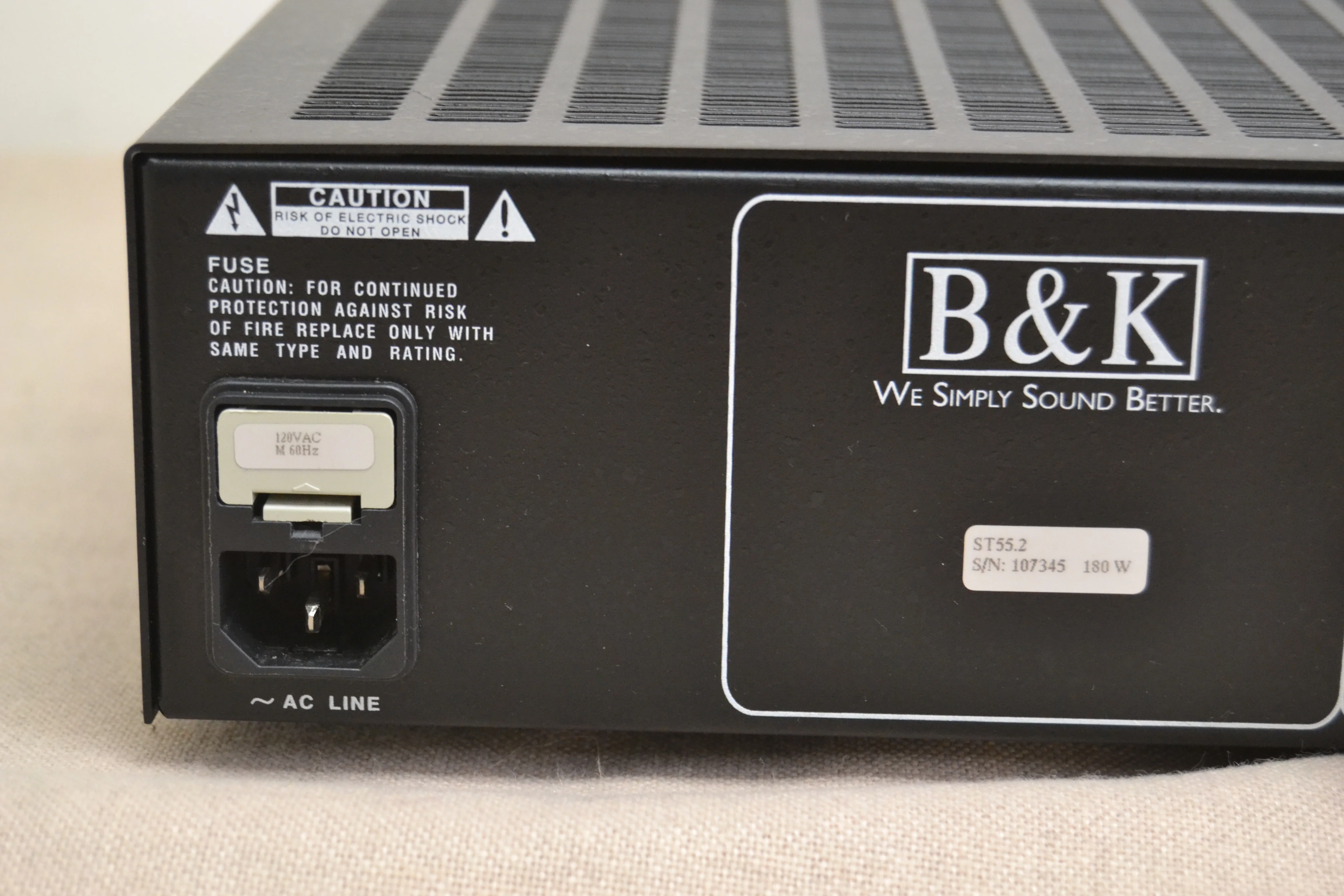 B&K Components ST55.2 Stereo Power Amplifier * 55W RMS - Image 8