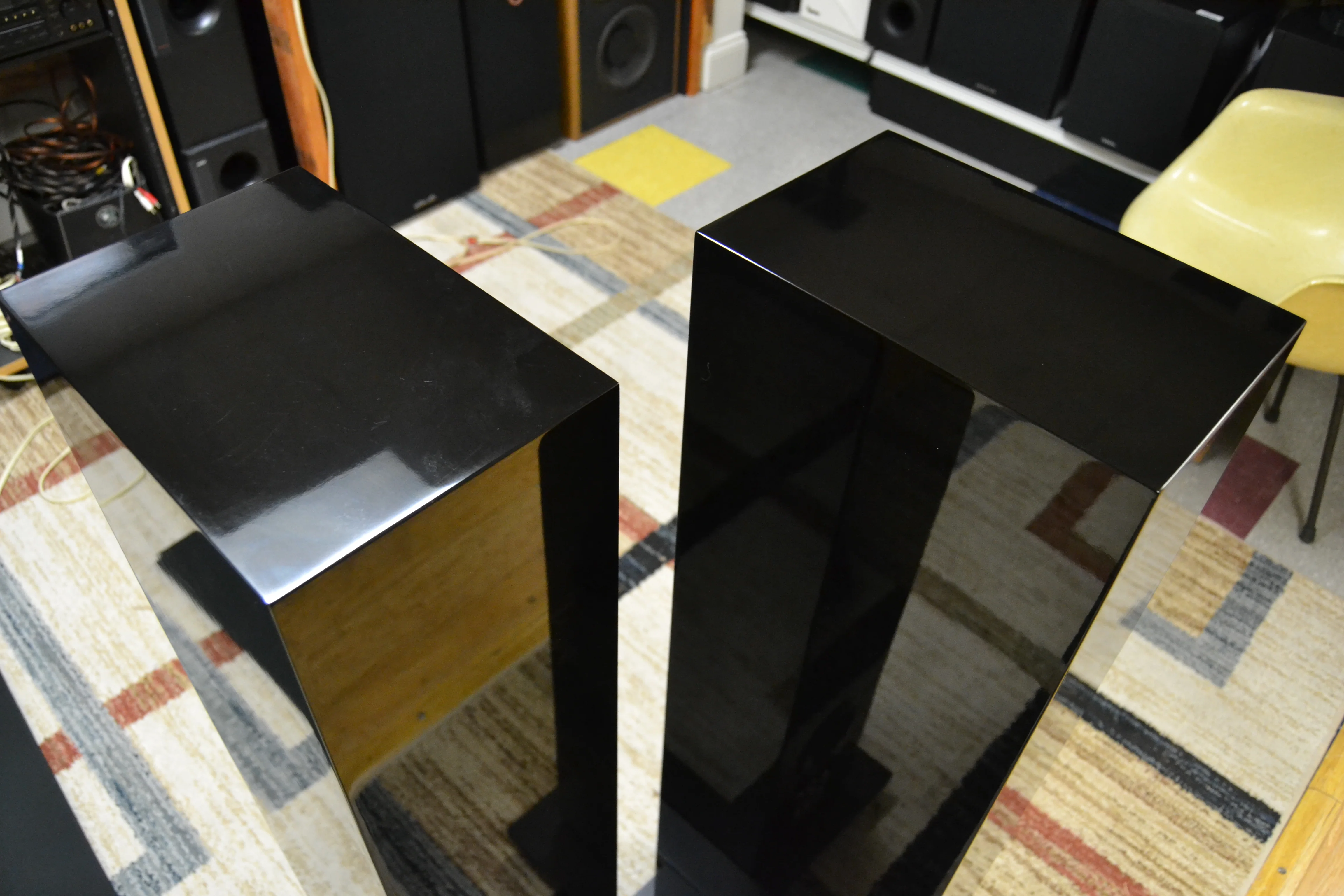 B&W Bower & Wilkins 703 S2 Floor Standing Speakers * Gloss Black - Image 15