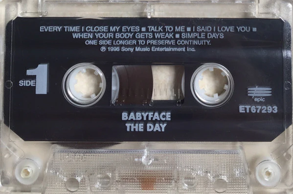 Babyface - The Day (Cass, Album) (Very Good Plus (VG+)) - Image 2