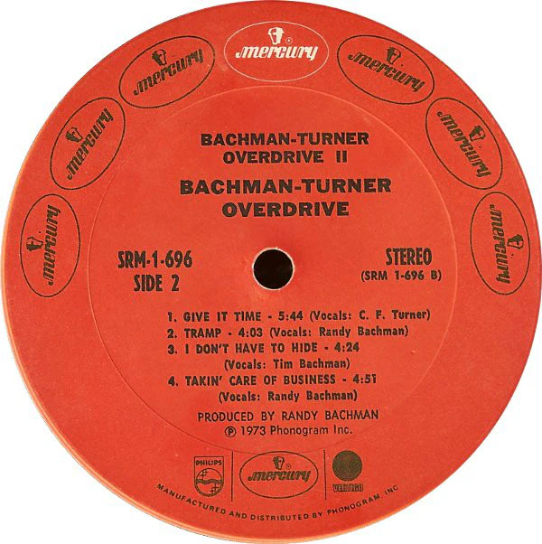 Bachman-Turner Overdrive - Bachman-Turner Overdrive II (LP, Album, Pit) (Very Good Plus (VG+)) - Image 4