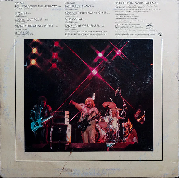 Bachman-Turner Overdrive - Best Of B.T.O. (So Far) (LP, Comp, Pit) (Very Good Plus (VG+)) - Image 2