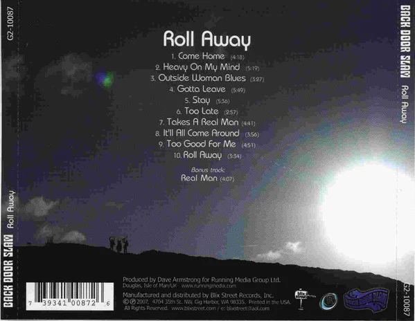 Back Door Slam - Roll Away (CD, Album) (Very Good Plus (VG+)) - Image 2