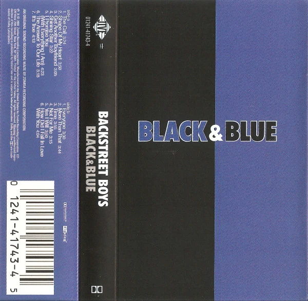 Backstreet Boys - Black & Blue (Cass, Album) (Very Good Plus (VG+))