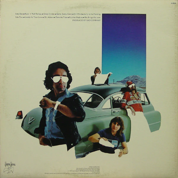 Bad Company - Desolation Angels (LP, Album, SP ) (Very Good Plus (VG+)) - Image 2