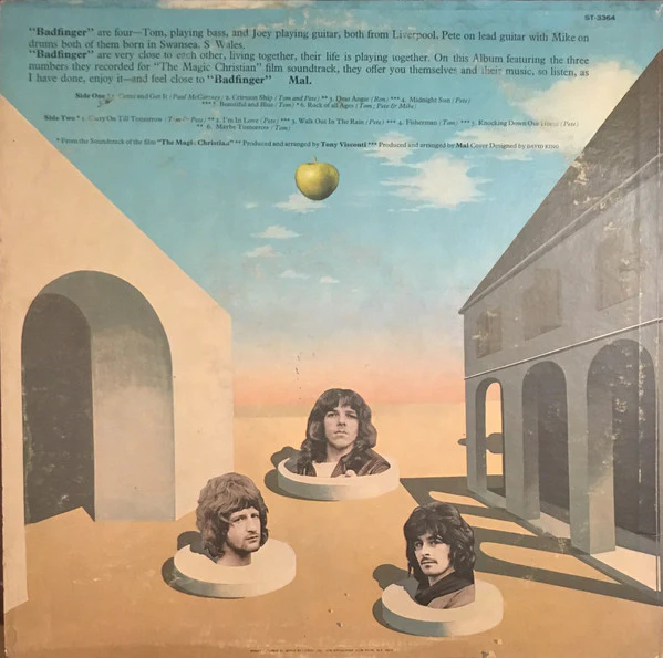 Badfinger - Magic Christian Music (LP, Album, Win) (Very Good Plus (VG+)) - Image 2