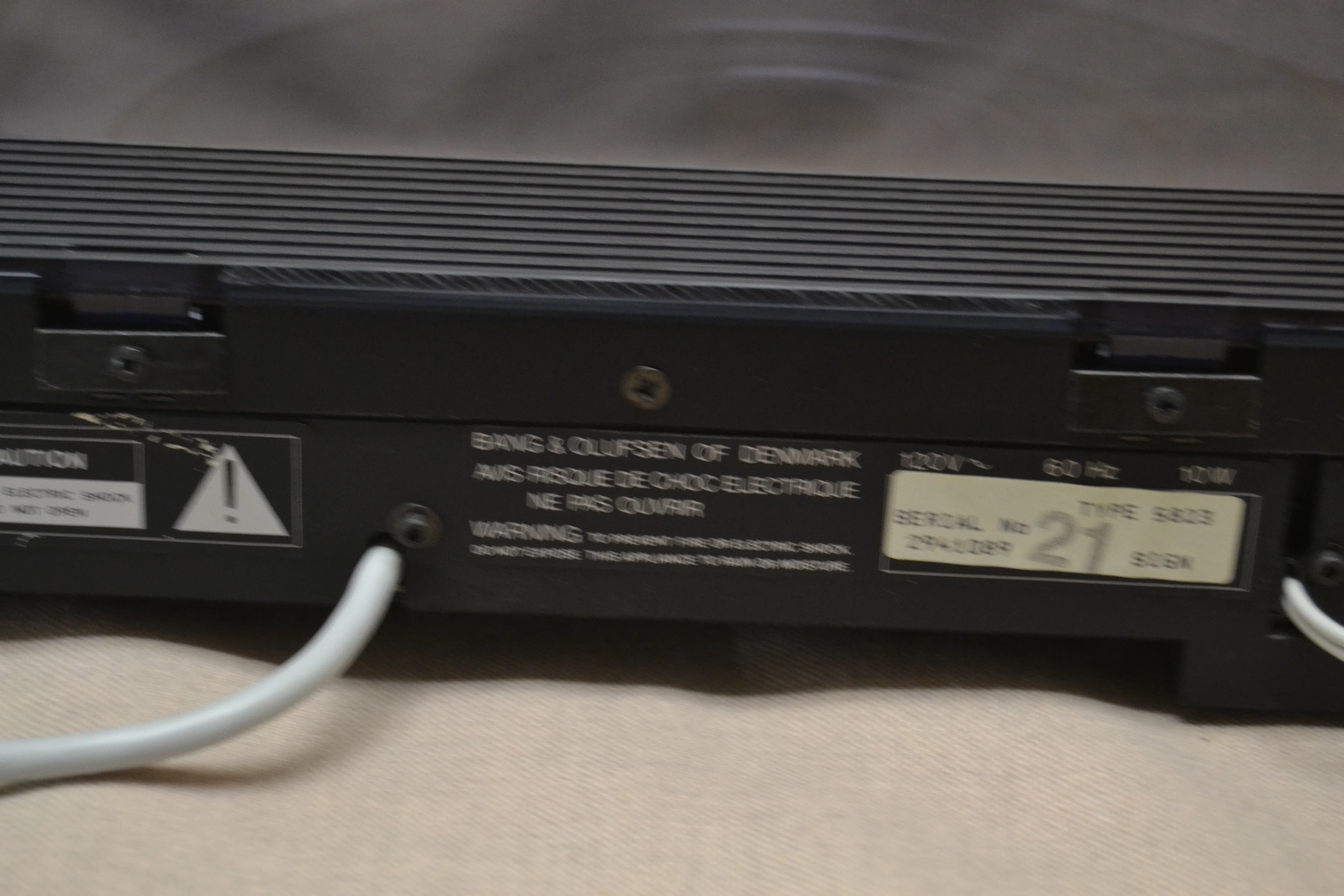 Bang & Olufsen B&O Beogram 2000 ( 5823 ) Turntable with MMC4 Cartridge * 1983 - Image 11