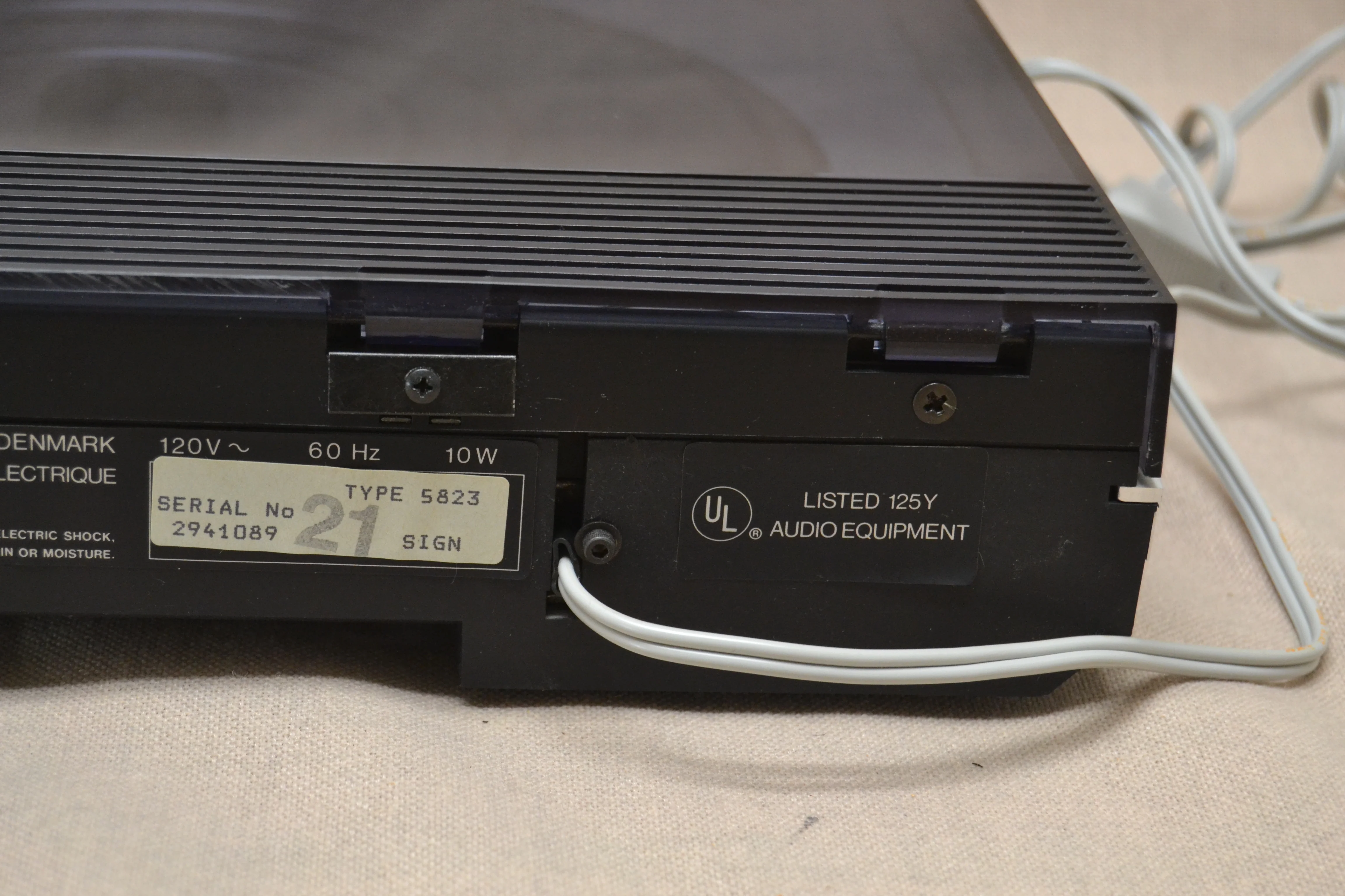 Bang & Olufsen B&O Beogram 2000 ( 5823 ) Turntable with MMC4 Cartridge * 1983 - Image 12