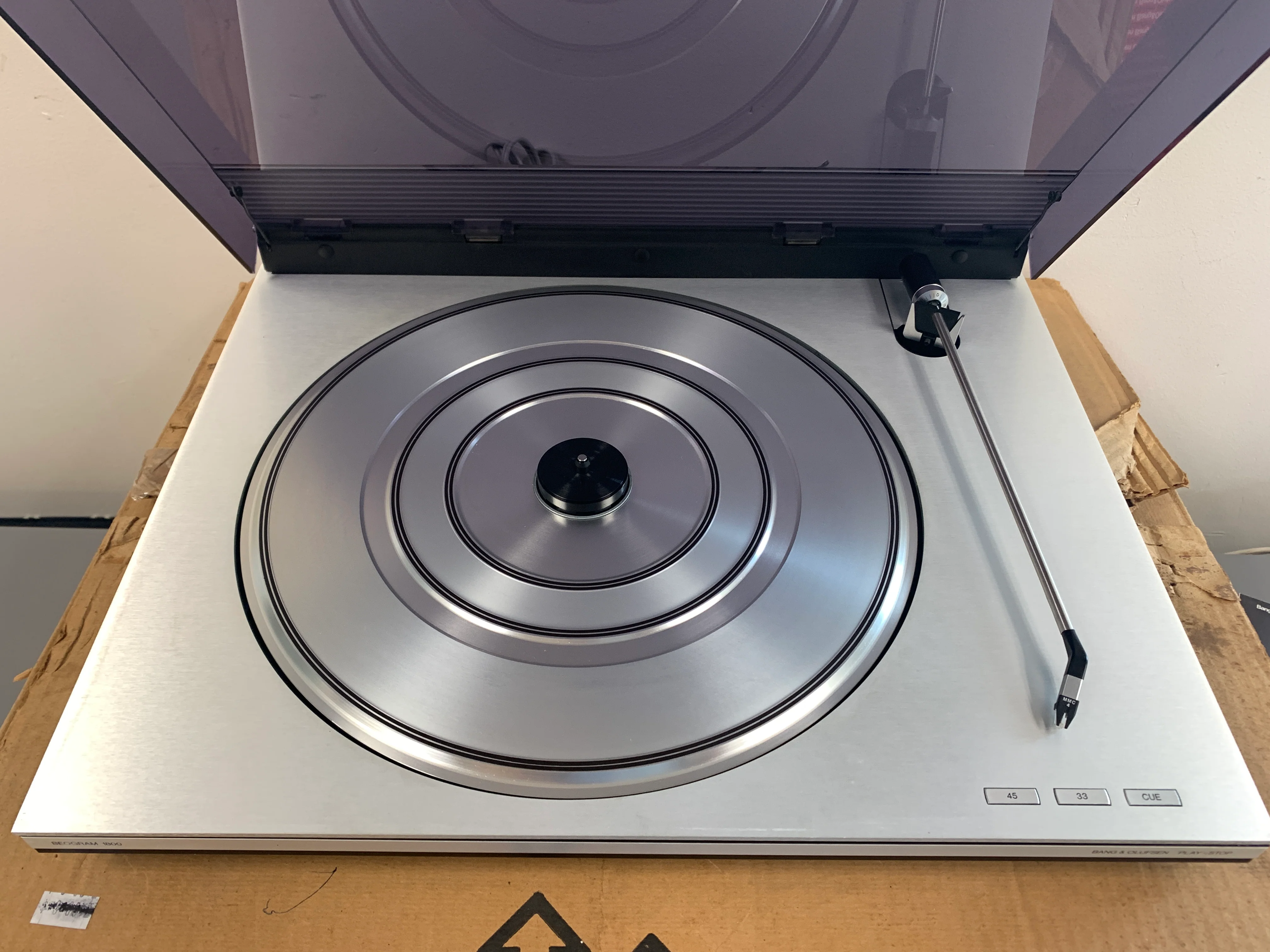 Bang & Olufsen Beogram 1800 Turntable with MMC4 Cartridge * Box * Manual - Image 7
