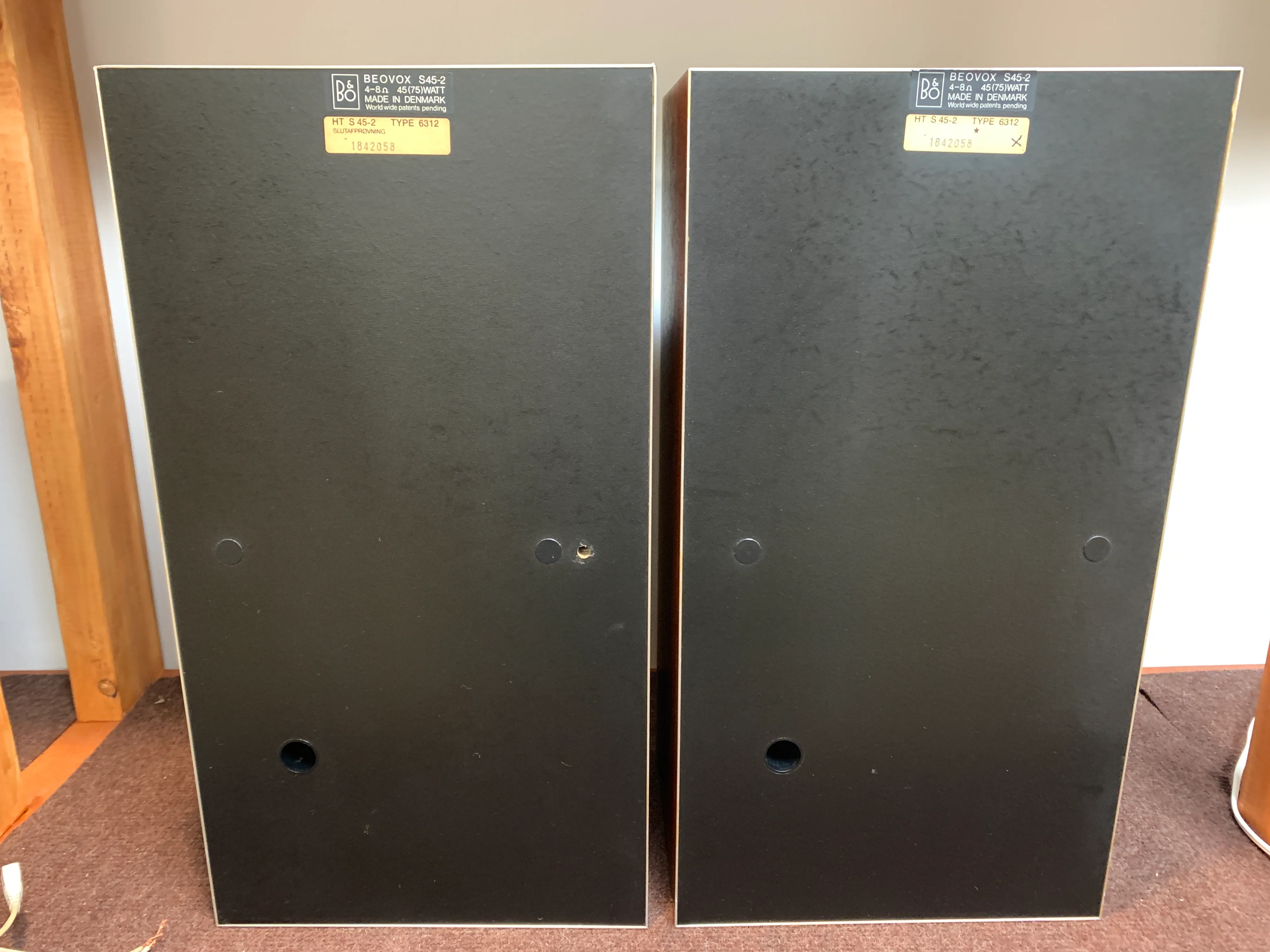 Bang & Olufsen * Beovox S45-2 Speakers - Image 4