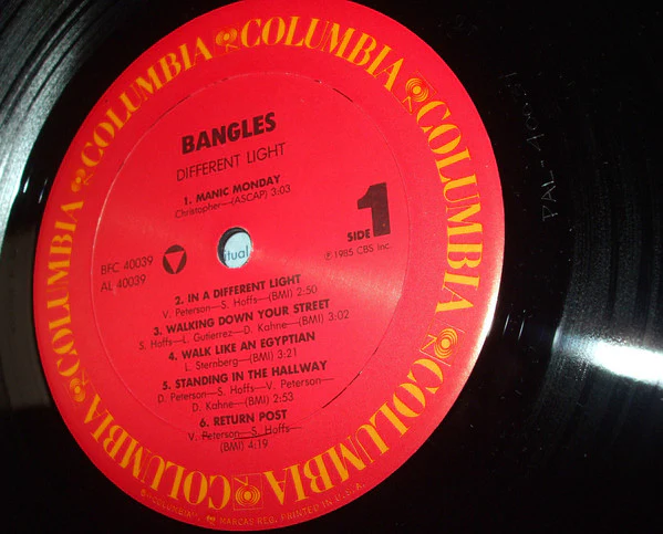Bangles - Different Light (LP, Album, Pit) (Near Mint (NM or M-)) - Image 4