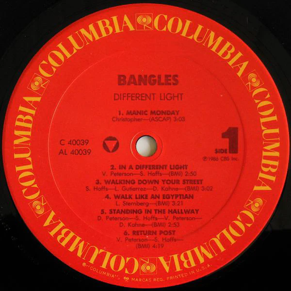 Bangles - Different Light (LP, Album, RE, Car) (Very Good Plus (VG+)) - Image 5