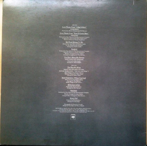Barbra Streisand - Barbra Streisand's Greatest Hits - Volume 2 (LP, Comp, Pit) (Near Mint (NM or M-)) - Image 2