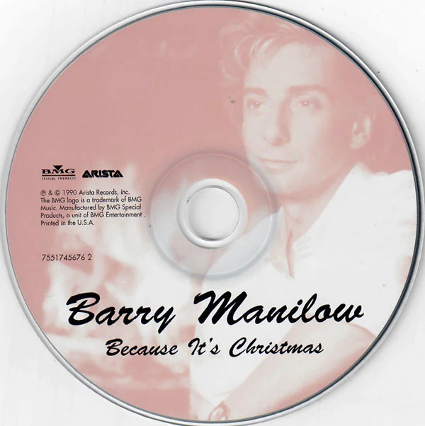 Barry Manilow - Because It's Christmas (CD, Album) (Mint (M)) - Image 5