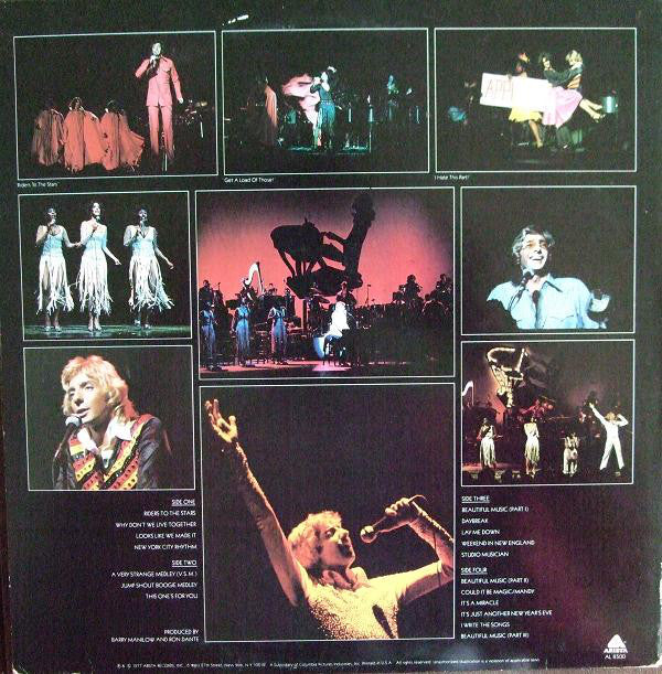 Barry Manilow - Live (2xLP, Album, Gat) (Very Good Plus (VG+)) - Image 4