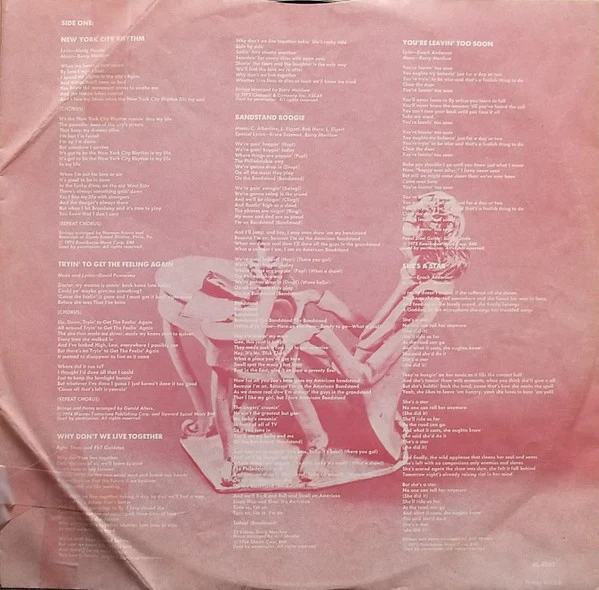 Barry Manilow - Tryin' To Get The Feeling (LP, Album) (Very Good Plus (VG+)) - Image 5
