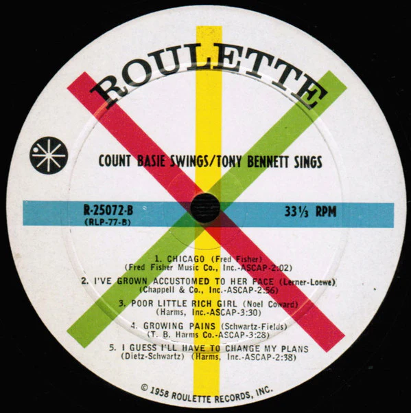 Basie* / Bennett* - Count Basie Swings / Tony Bennett Sings (LP, Album, Mono) (Very Good Plus (VG+)) - Image 4