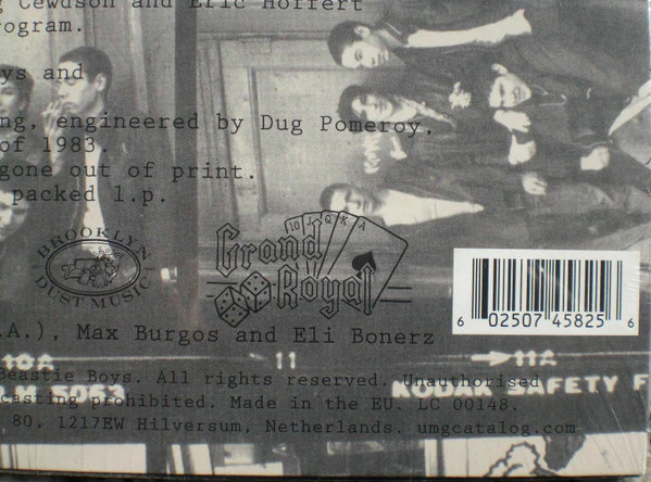 Beastie Boys - Some Old Bullshit (LP, Comp, RE, 180) NEW & SEALED - Image 4