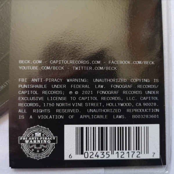 Beck - Hyperspace (2020) (LP, Album, Ltd, Pic) (Mint (M)) - Image 3
