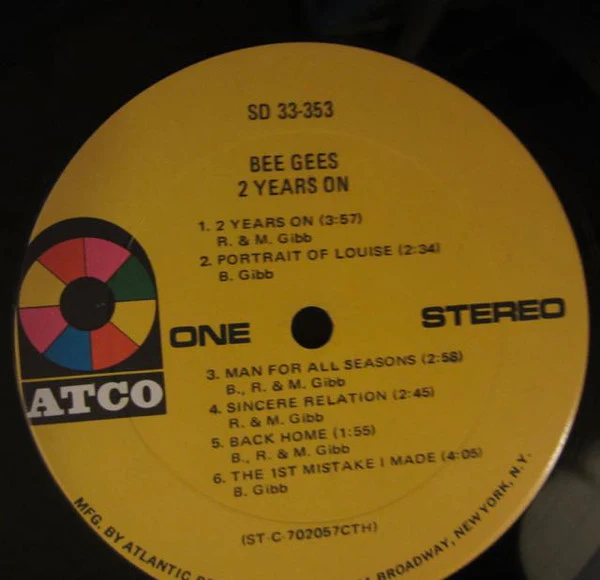 Bee Gees - 2 Years On (LP, Album, CTH) (Very Good Plus (VG+)) - Image 5
