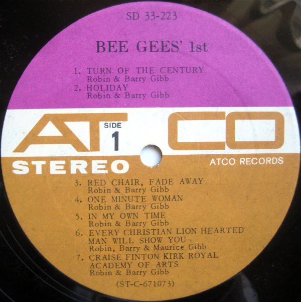 Bee Gees - Bee Gees' 1st (LP, Album) (Very Good (VG)) - Image 3