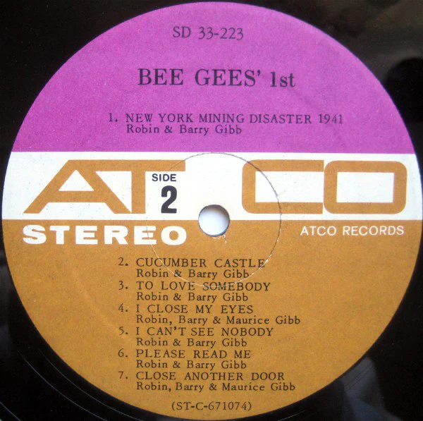 Bee Gees - Bee Gees' 1st (LP, Album) (Very Good (VG)) - Image 4