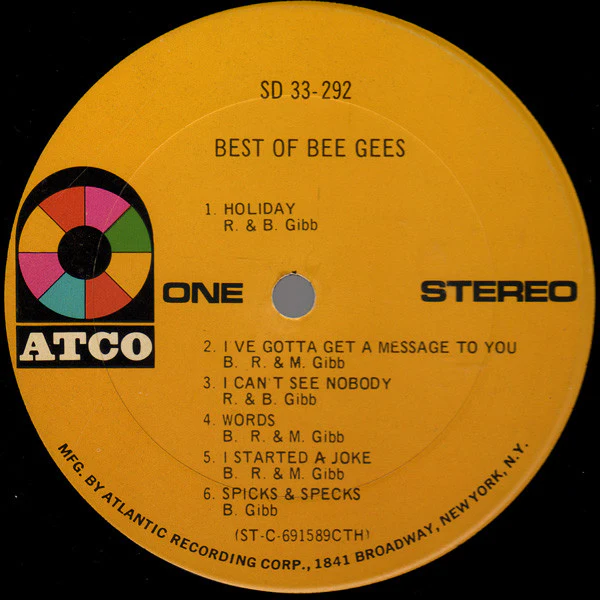 Bee Gees - Best Of Bee Gees (LP, Comp, CTH) (Very Good Plus (VG+)) - Image 3