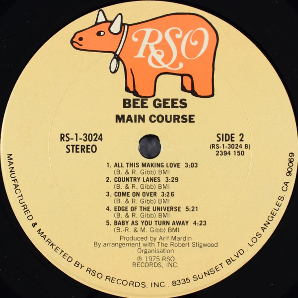 Bee Gees - Main Course (LP, Album, RE, Pit) (Very Good (VG)) - Image 4