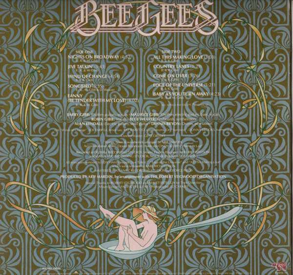 Bee Gees - Main Course (LP, Album, RE, Ter) (Very Good Plus (VG+)) - Image 2