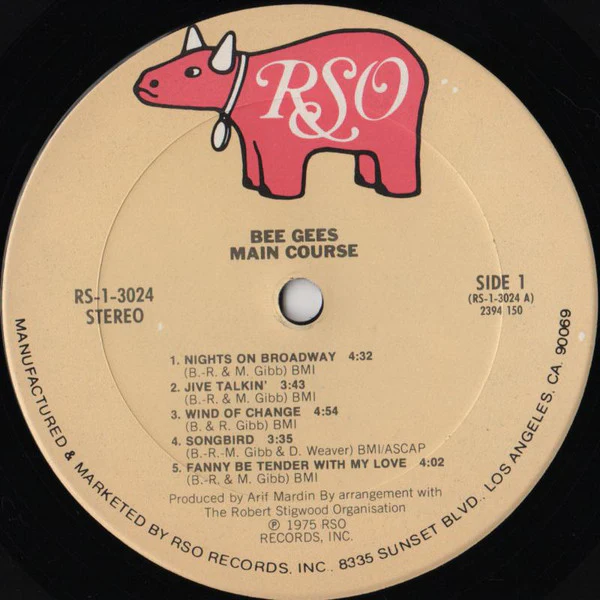 Bee Gees - Main Course (LP, Album, RE, Ter) (Very Good Plus (VG+)) - Image 5