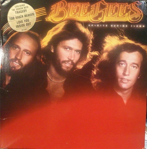 Bee Gees - Spirits Having Flown (LP, Album, Promo) (Very Good (VG))