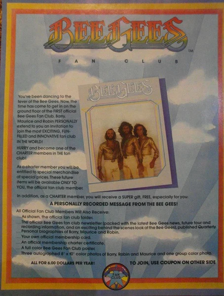 Bee Gees - Spirits Having Flown (LP, Album, Promo) (Very Good (VG)) - Image 3