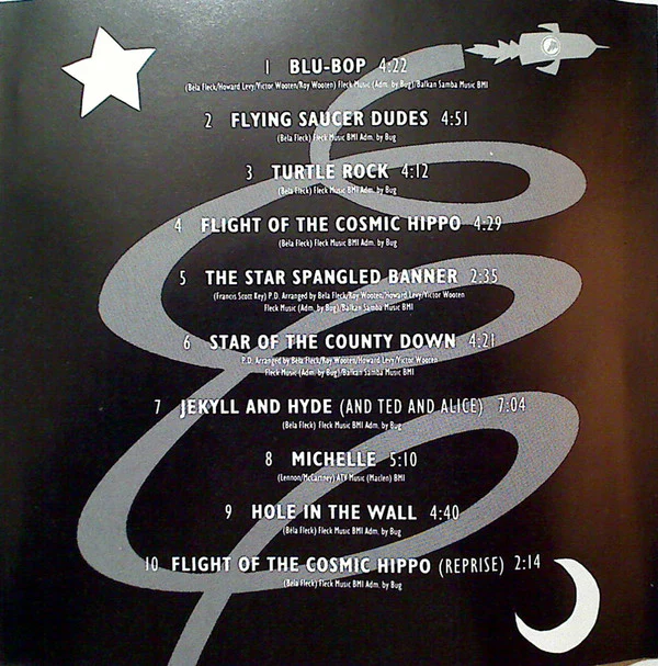 Béla Fleck & The Flecktones - Flight Of The Cosmic Hippo (CD, Album, Club) (Very Good Plus (VG+)) - Image 4