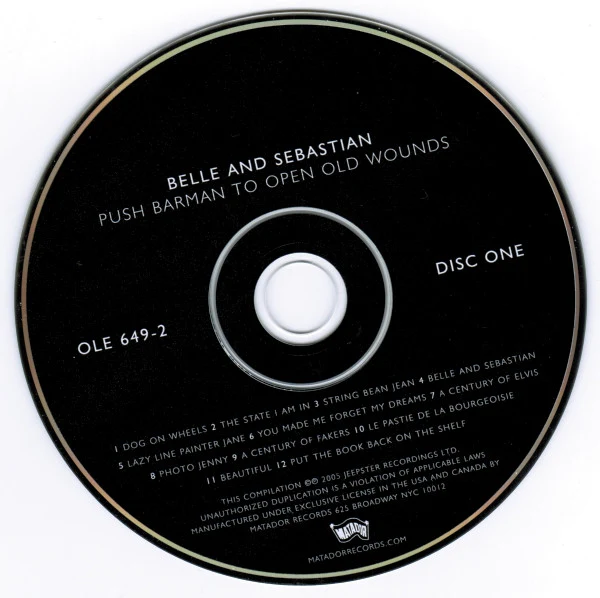 Belle And Sebastian* - Push Barman To Open Old Wounds (2xCD, Comp, RM) (Very Good Plus (VG+)) - Image 3