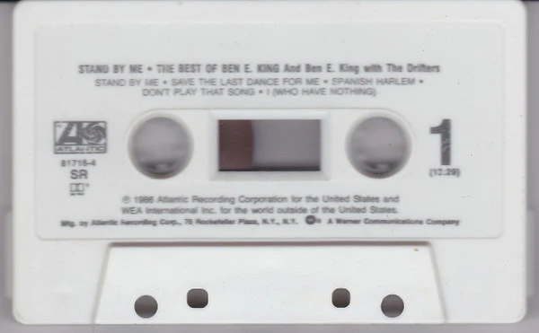 Ben E. King / Ben E. King With The Drifters - Stand By Me: The Best Of Ben E. King And Ben E. King With The Drifters (Cass, Comp, SR) (Near Mint (NM or M-)) - Image 3