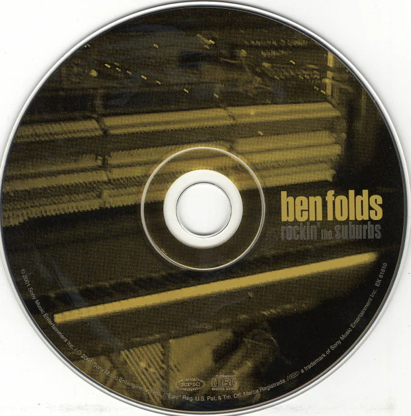 Ben Folds - Rockin' The Suburbs (CD, Album, DAD) (Very Good Plus (VG+)) - Image 4