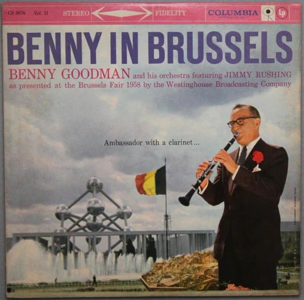 Benny Goodman And His Orchestra Featuring Jimmy Rushing - Benny In Brussels Vol. II (LP, Album) (Very Good Plus (VG+))
