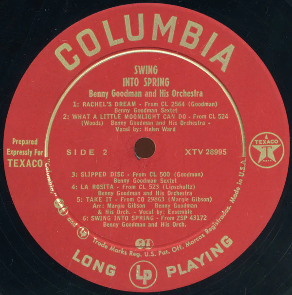 Benny Goodman - Swing Into Spring (LP, Comp) (Near Mint (NM or M-)) - Image 4