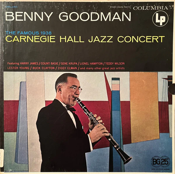 Benny Goodman - The Famous 1938 Carnegie Hall Jazz Concert (2xLP, Mono, RE, UPC + Box) (Very Good Plus (VG+))