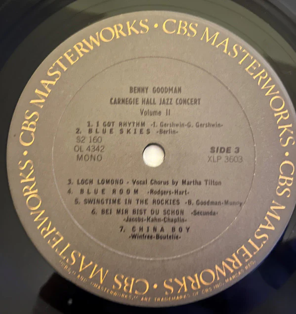 Benny Goodman - The Famous 1938 Carnegie Hall Jazz Concert (2xLP, Mono, RE, UPC + Box) (Very Good Plus (VG+)) - Image 2