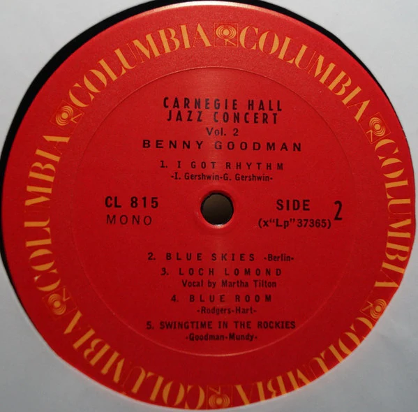 Benny Goodman - The Famous 1938 Carnegie Hall Jazz Concert - Volume 2 (LP, Mono, RE, RP) (Very Good Plus (VG+)) - Image 5