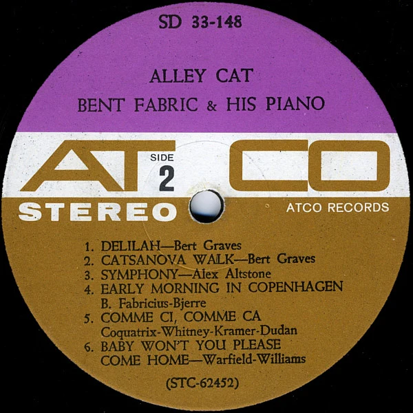 Bent Fabric - Alley Cat (LP, Album) (Very Good Plus (VG+)) - Image 4