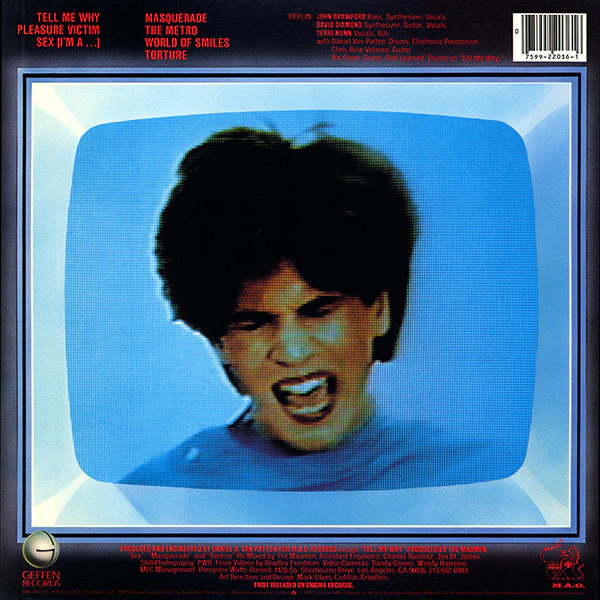 Berlin - Pleasure Victim (LP, Album, RE, All) (Very Good Plus (VG+)) - Image 2