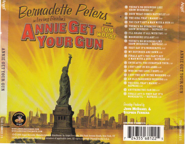 Bernadette Peters, Tom Wopat - Annie Get Your Gun (CD, Promo) (Near Mint (NM or M-)) - Image 4